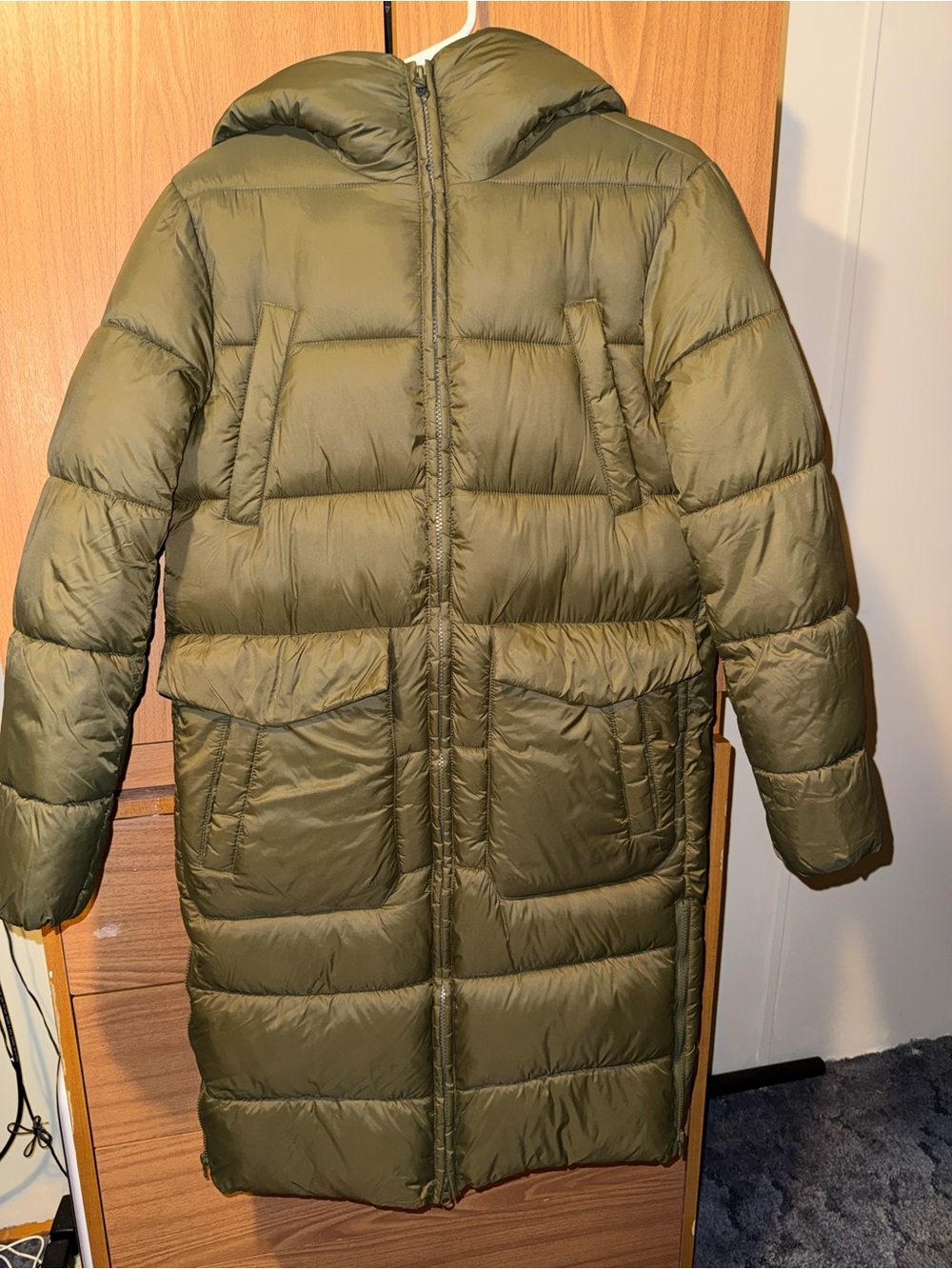 American eagle puffer parka